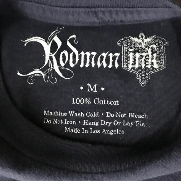 Rare Rodman Ink Shirt by Dennis Rodman - Picture 5 of 5